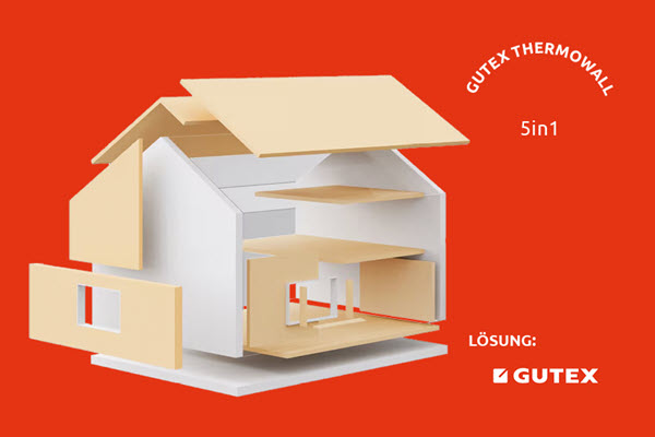 18.12.2025 GUTEX Thermowall 5in1 - das Komplettsystem für die natürliche Dämmung Ihres Hauses von außen nach innen